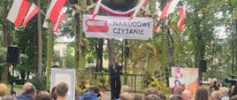 Narodowe czytanie Dziadów pod jasielską glorietką