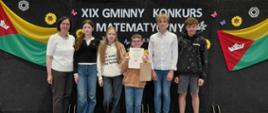 XIX Gminny Konkurs Matematyczny w Siedlisku. 