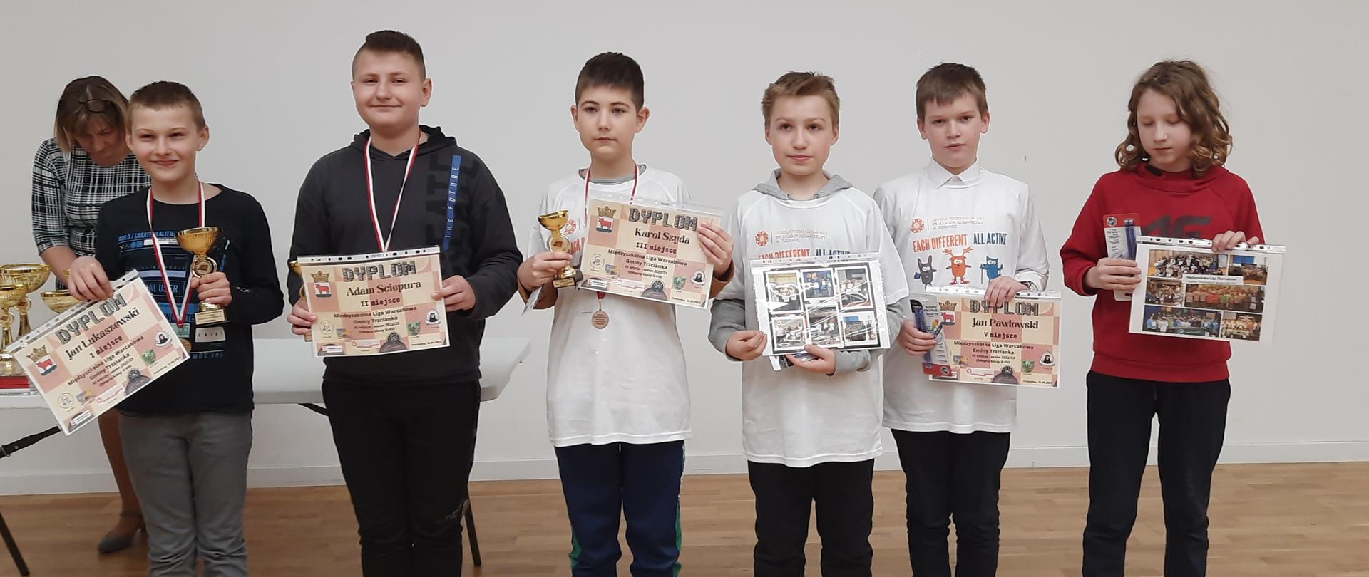 Podsumowano projekt III Międzyszkolnej Ligi Warcabowej Gminy Trzcianka