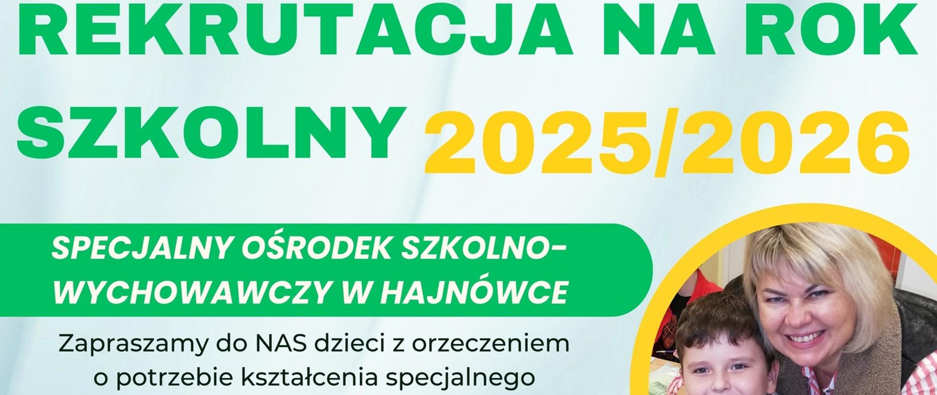 Plakat promujący wydarzenie - wypisana oferta placów,ki oraz zdjęcia prezentujące uczniów w trakcie zajęć