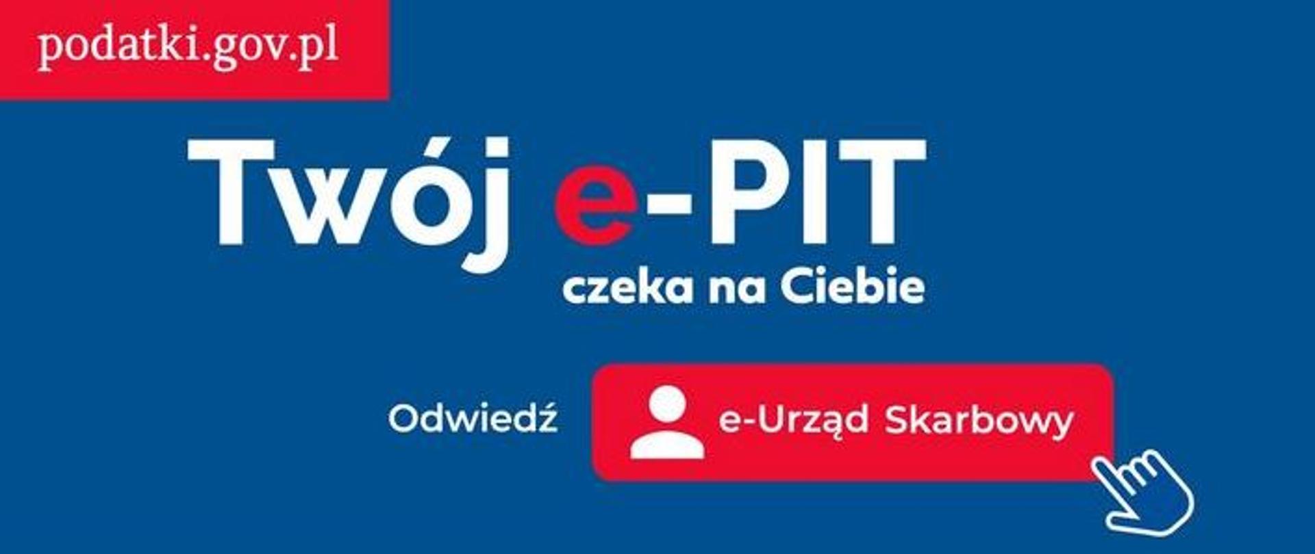 Plakat dotyczący Akcji e-PIT 2021