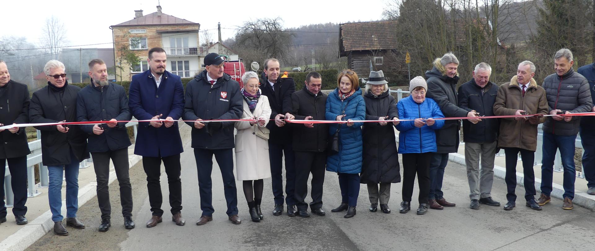 Nowy most w Gliniku Polskim uroczyście otwarty