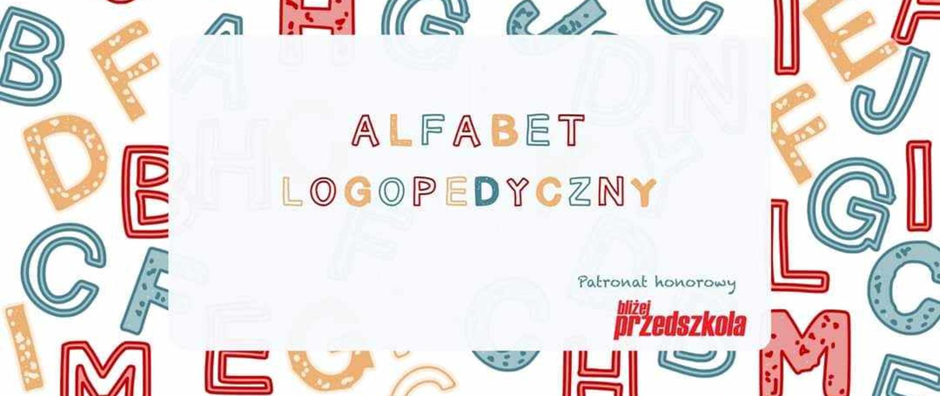 Logo -Alfabet logopedyczny