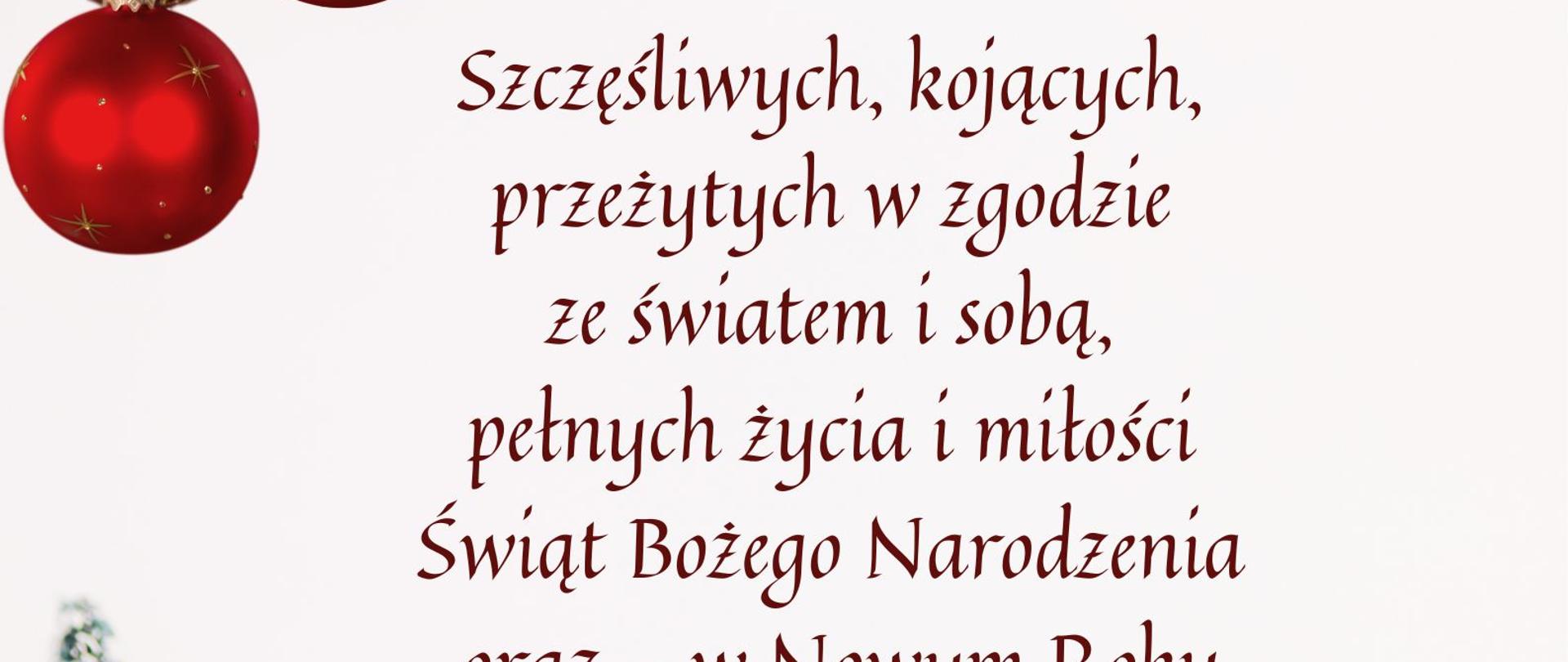 ŻYCZENIA ŚWIĄTECZNE