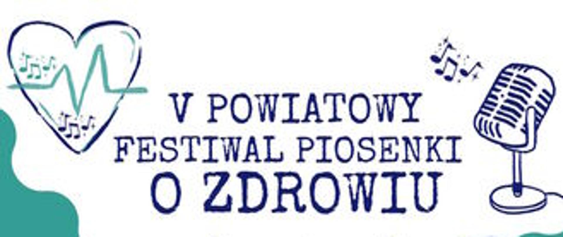 Plakat Festiwalu Piosenki o Zdrowiu