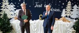 Przywitanie gości przez Wicestarostę Dąbrowskiego