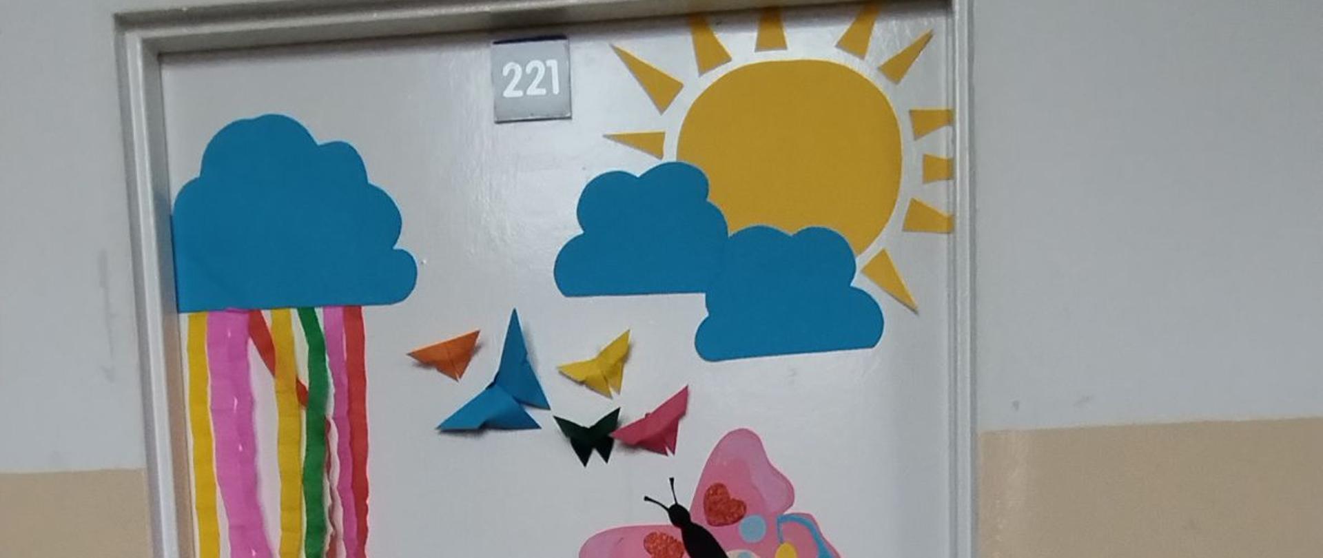 Kolorowe drzwi