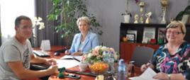 Podpisanie umowy z Przedsiębiorstwem Remontowo- Budowlanym Łukasz Ostrowski