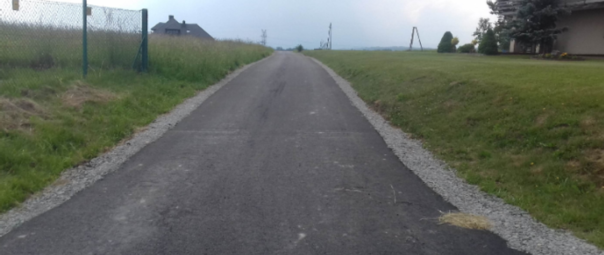 Modernizacja drogi transportu rolniczego Stermachowka w miejscowości Skawa.