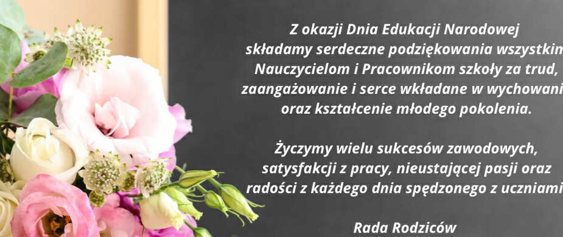 Życzenia z okazji Dnia Edukacji Narodowej