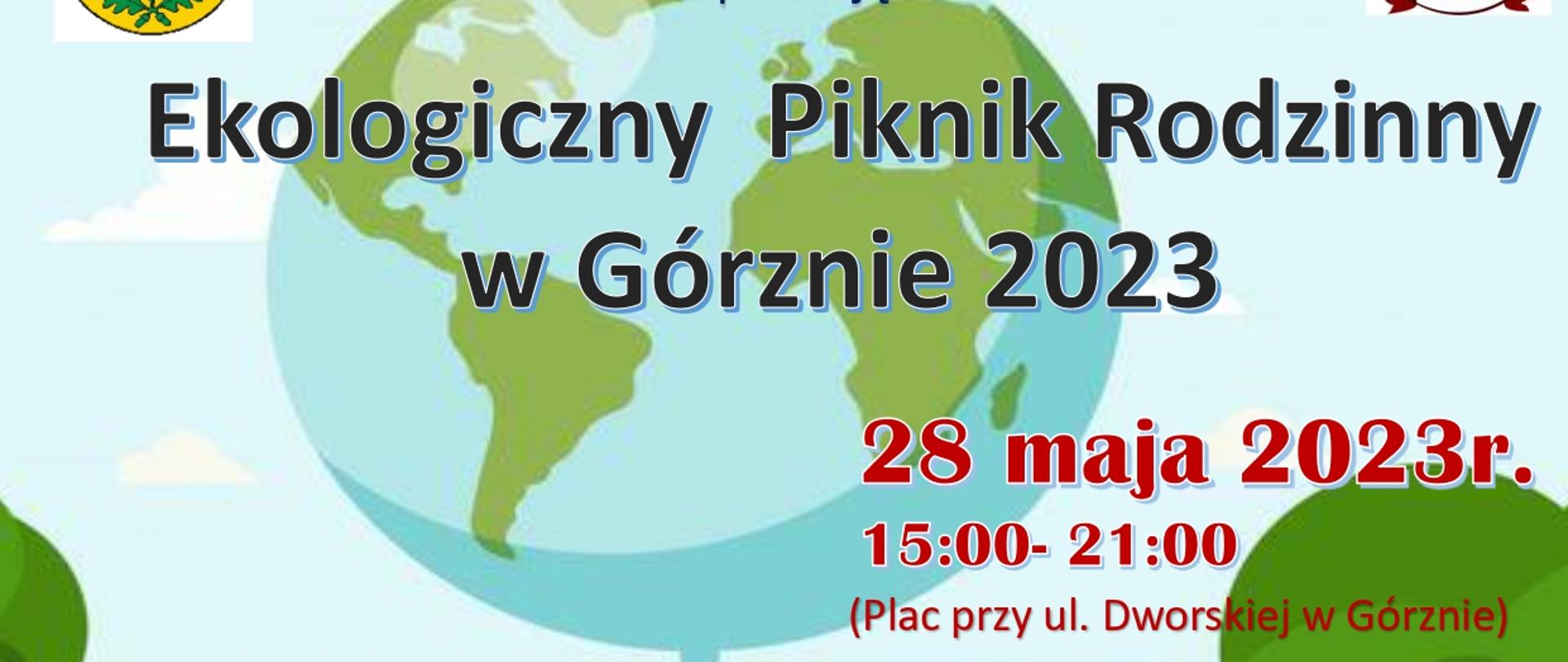 Plakat Ekologiczny Piknik Rodzinny w Górznie