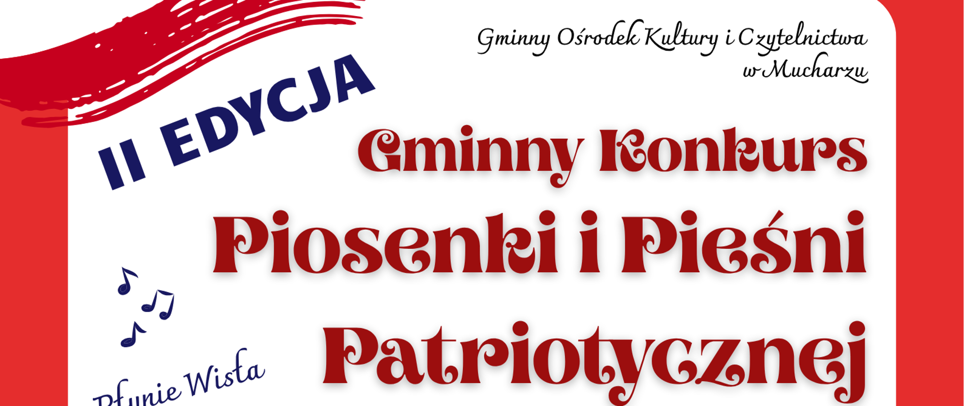 Gminny Konkurs Piosenki i Pieśni Patriotycznej