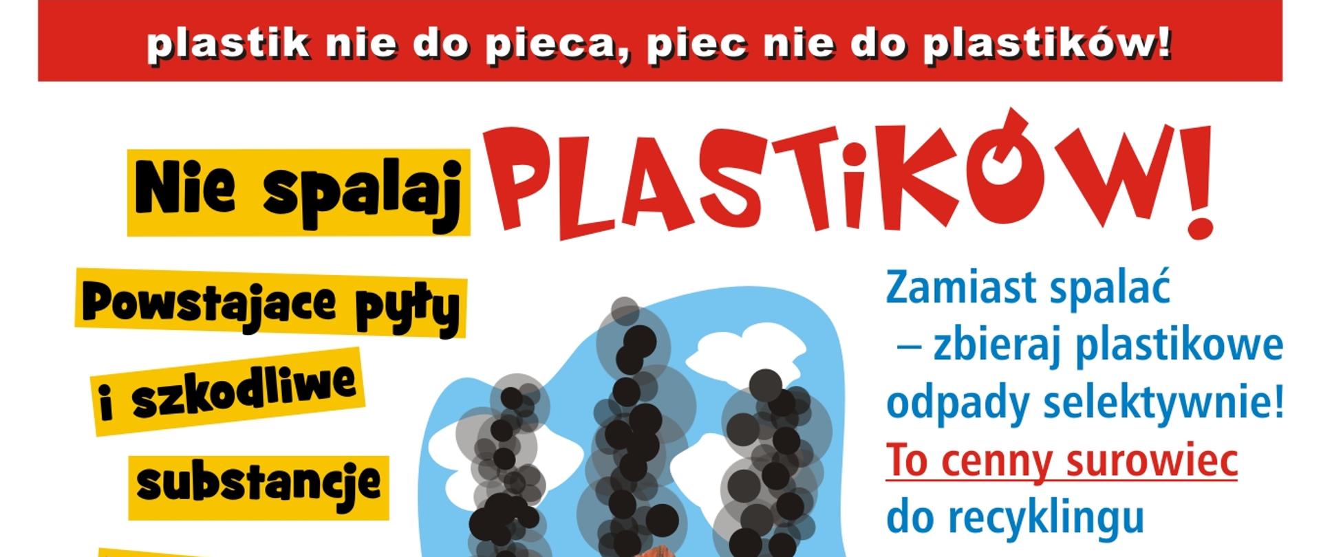 kampania propagująca zbieranie plastikowych odpadów selektywnych