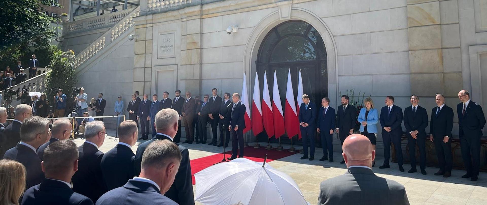 Gospodarzem uroczystości był Prezydent Rzeczypospolitej Polskiej Karol Nawrocki
