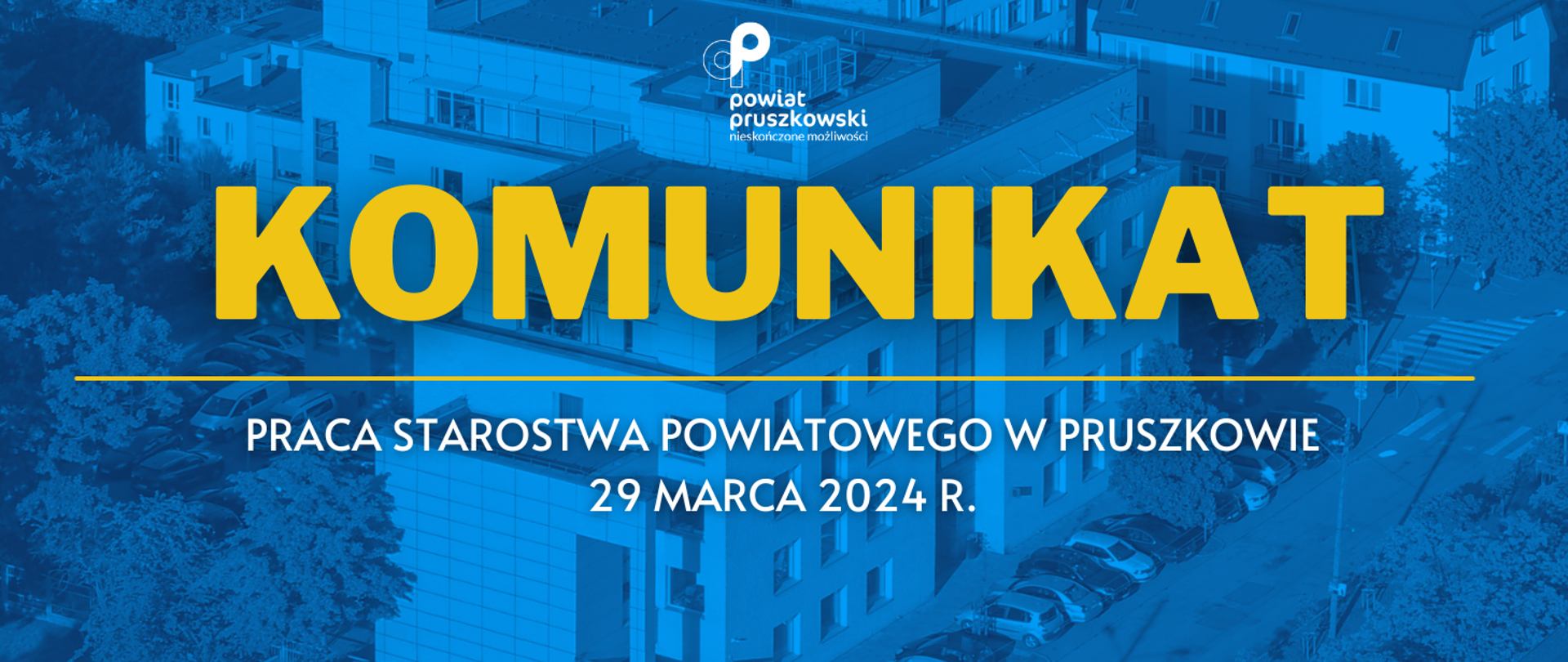 Informacja o pracy Starostwa Powiatowego w Pruszkowie 
