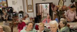 Sówki u Seniorów w Światowym Dzieniu Seniora w „Marion”- Domu Pod Dobrym Aniołem. 