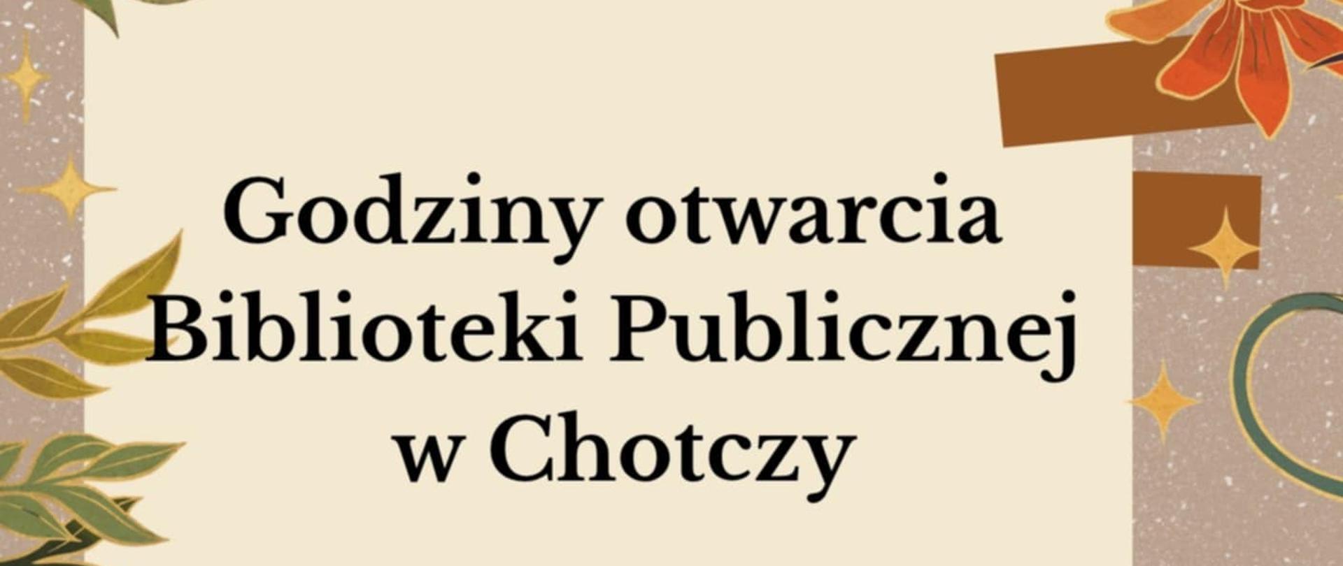 Zmiana godzin pracy 