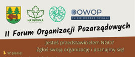 Na plakacie umieszczono logo Organizatorów, plan wydarzeń oraz terminy - info zawarte w artykule