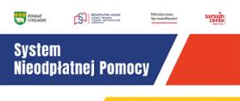 System nieodpłatnej pomocy - powiat chełmski - baner informacyjny