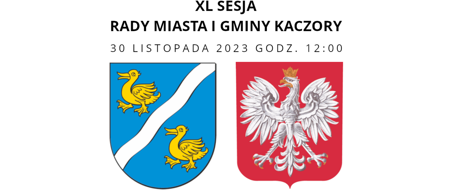 XL sesja rady Miasta i Gminy Kaczory