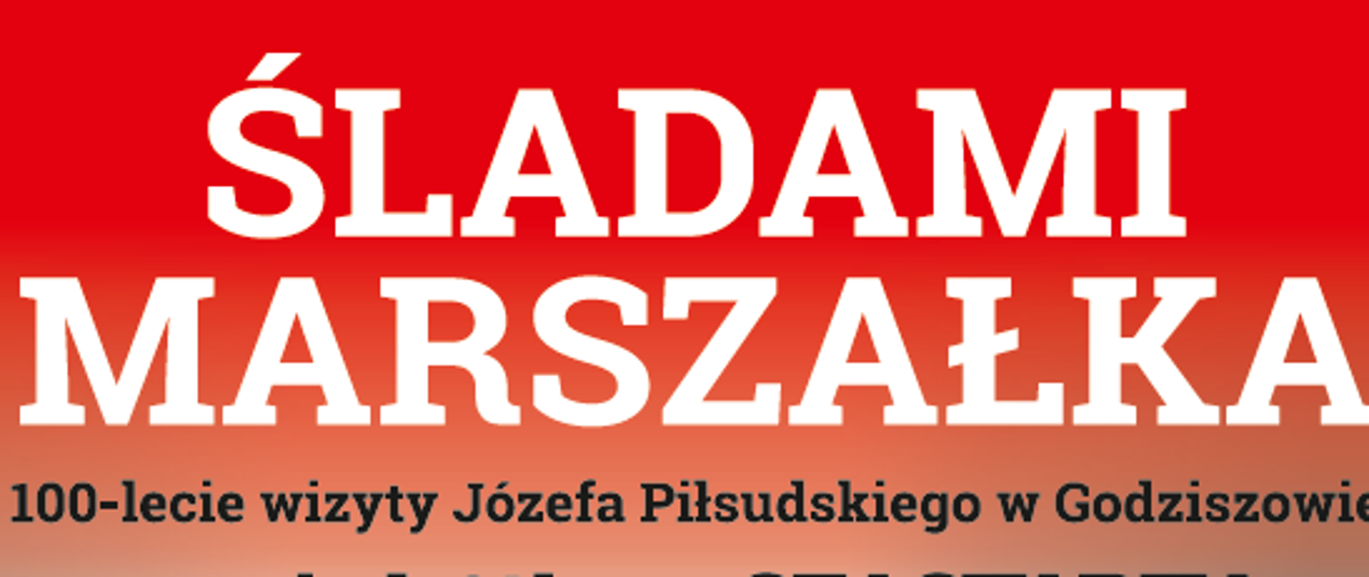 
Plakat informujący o planie wydarzenia.