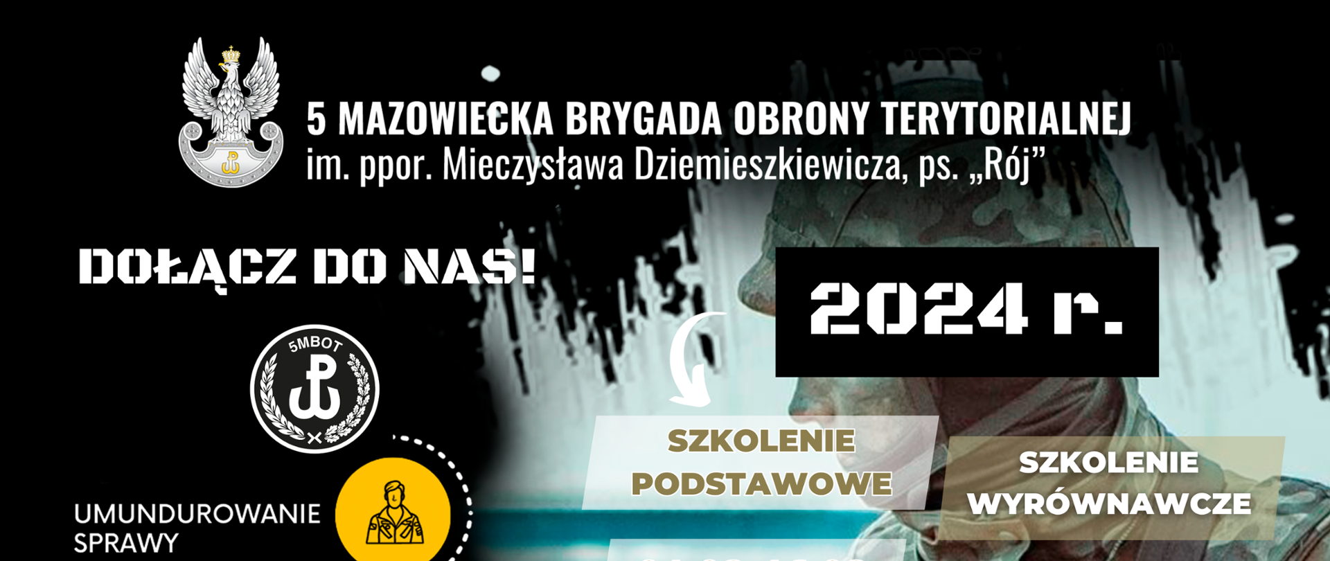 ZAPLANUJ SWOJE SZKOLENIE – ZOSTAŃ ŻOŁNIERZEM TERYTORIALNEJ SŁUŻBY WOJSKOWEJ 