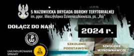 ZAPLANUJ SWOJE SZKOLENIE – ZOSTAŃ ŻOŁNIERZEM TERYTORIALNEJ SŁUŻBY WOJSKOWEJ 