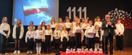Uroczysta akademia z okazji 106 rocznicy odzyskania niepodległości. 