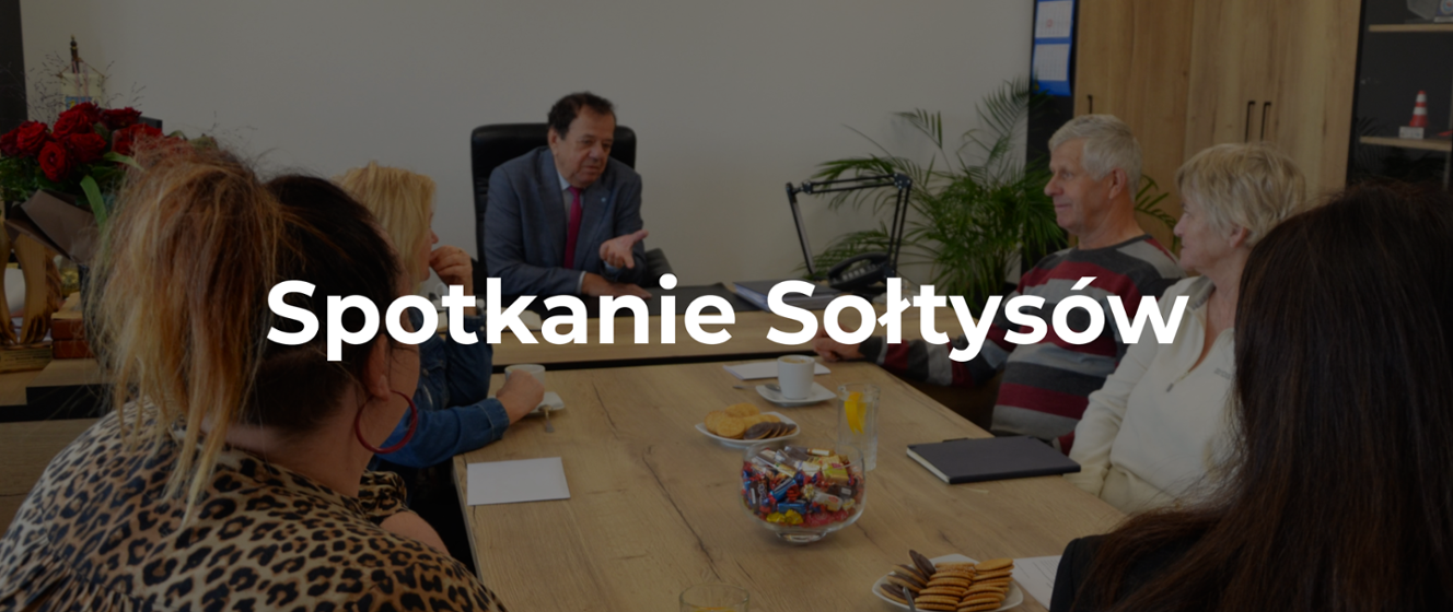 Spotkanie Burmistrza Kaczor z sołtysami gminy