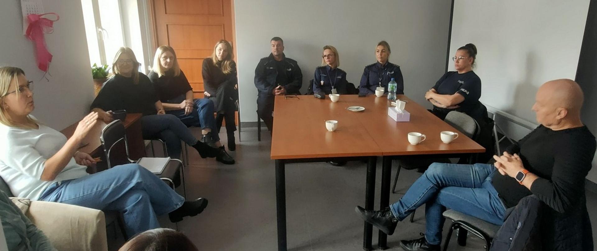superwizja z udziałem gołdapskich policjantów