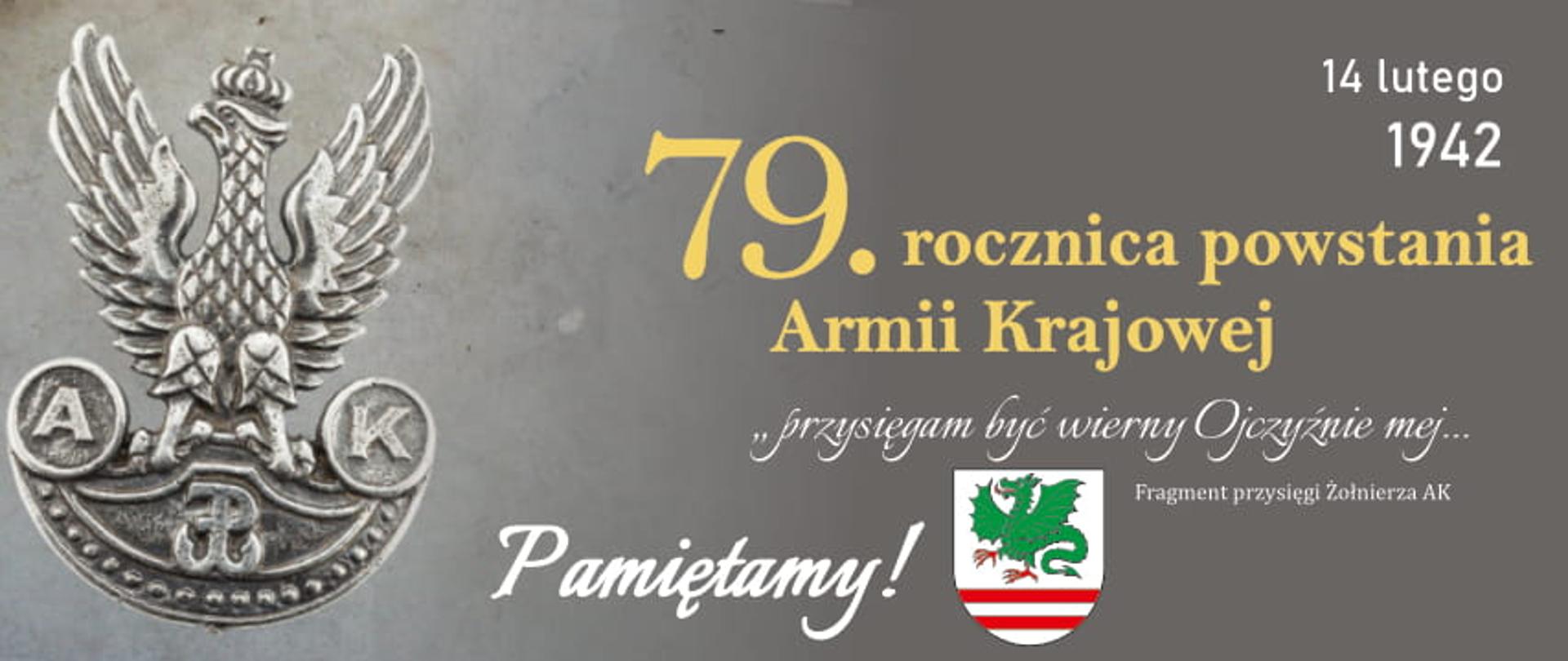 79. rocznica powstania Armii Krajowej Powiat Garwoliński pamięta 