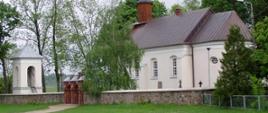 Kościół pw. Wniebowstąpienia Pańskiego w Strabli, XVIII w. (fot. B. Komarzewski)
