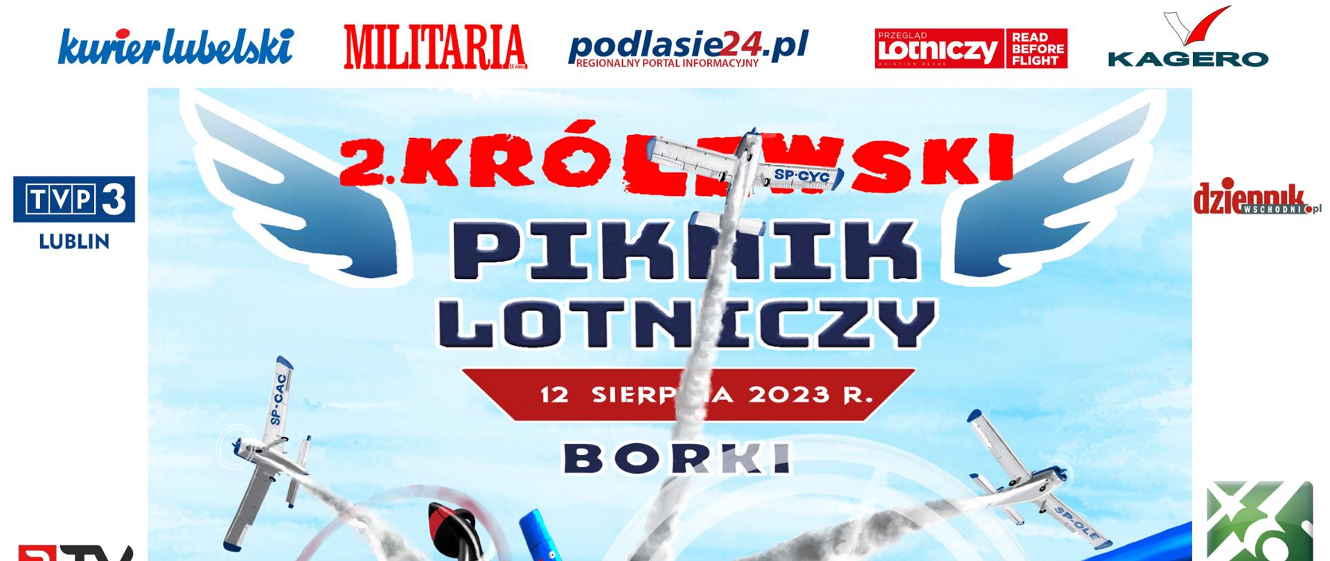 II Królewski Piknik Lotniczy - Gmina Borki