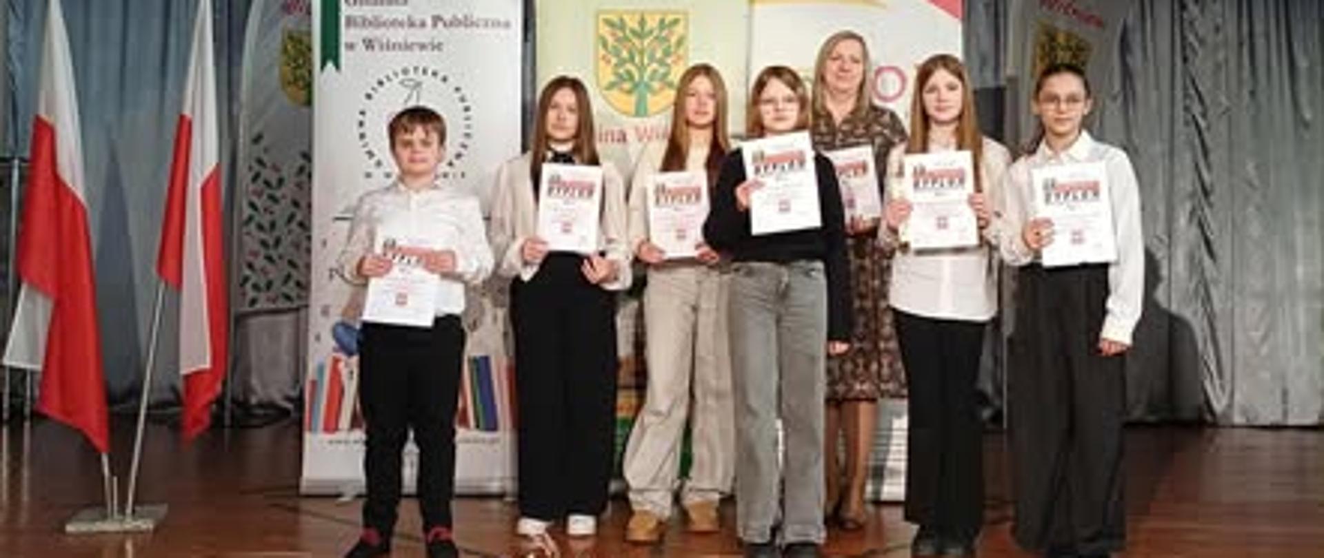 Sukcesy w Konkursie Recytatorskim Poezji Patriotycznej!