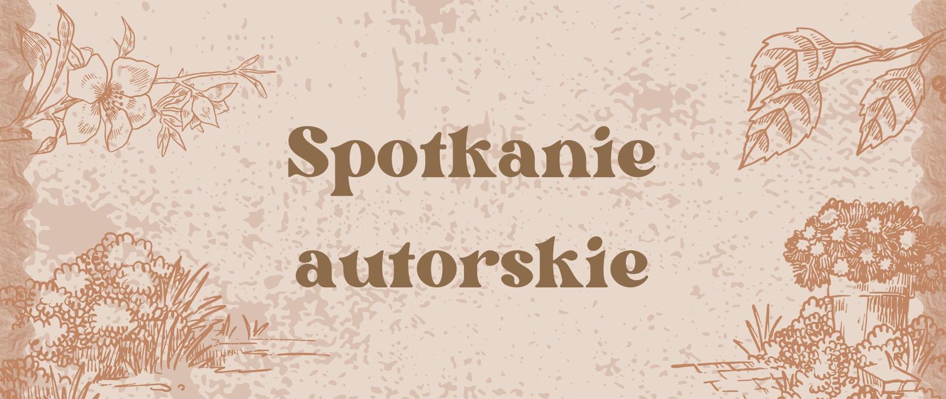 Spotkanie autorskie