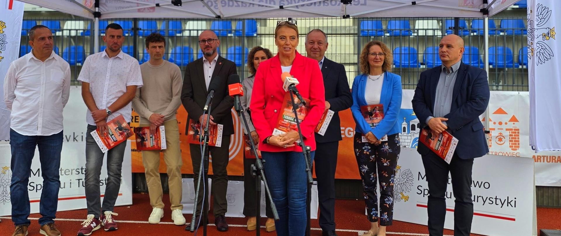 Briefing prasowy przed finałem „Lekkoatletycznego Turnieju Miast nad Kamienną”