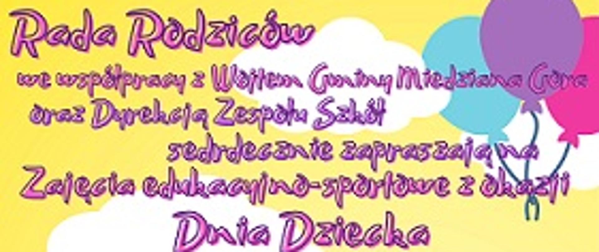 7 czerwca - Dzień Dziecka i Dzień Pustej Klasy