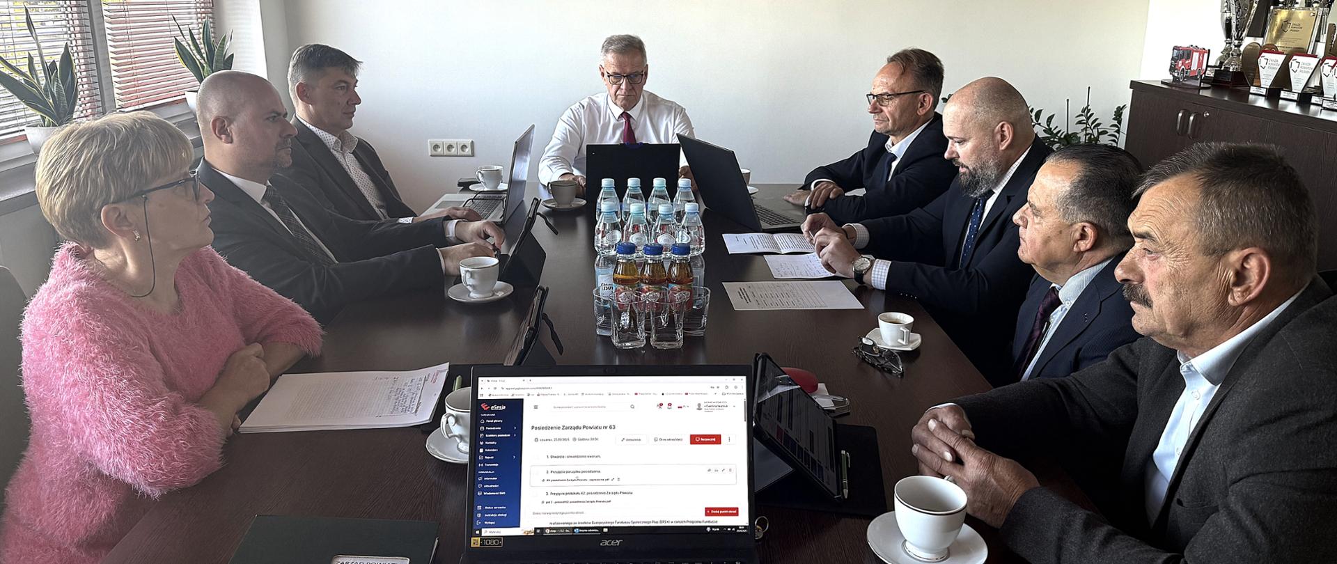63 posiedzenie Zarządu Powiatu w Bielsku Podlaskim