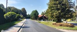 Nowa nawierzchnia asfaltowa na drodze powiatowej