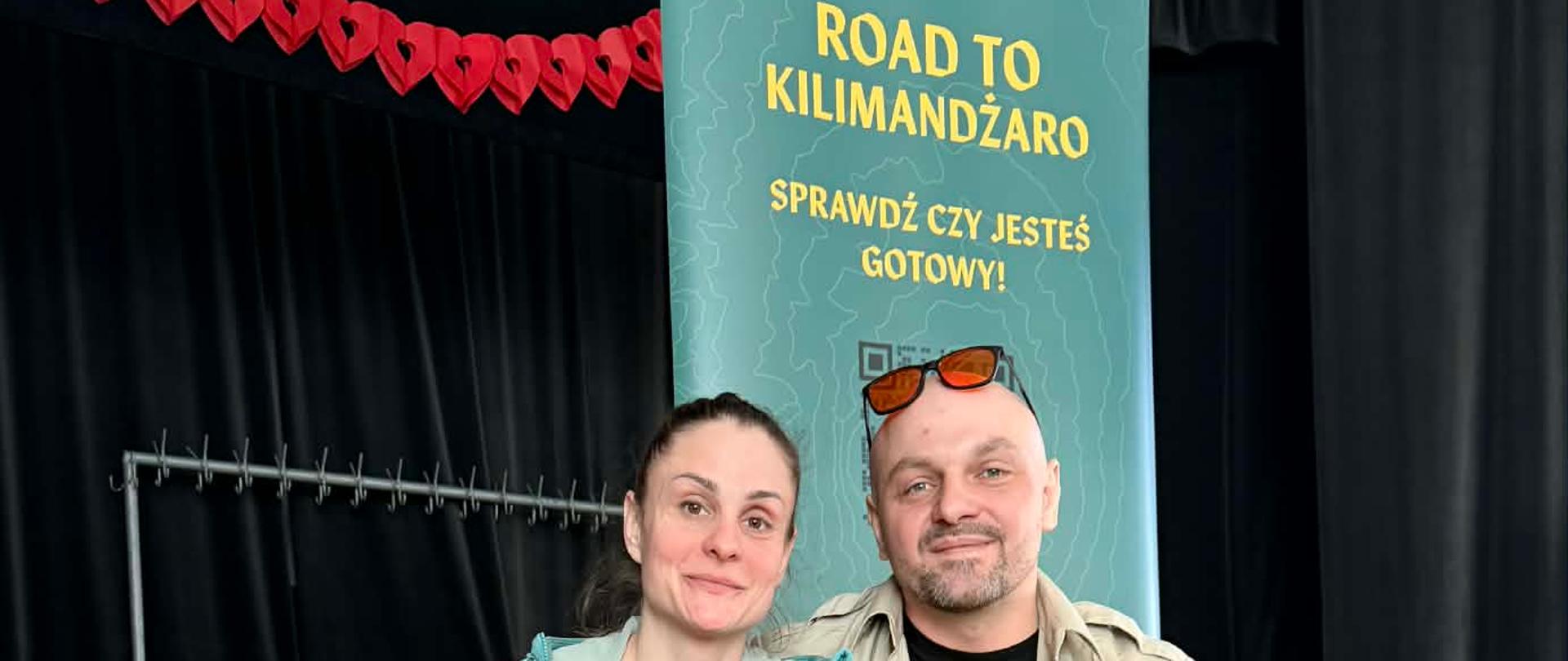Spotkanie z Justyną Karpałą i Tomaszem Oleszkowiczem w I LO