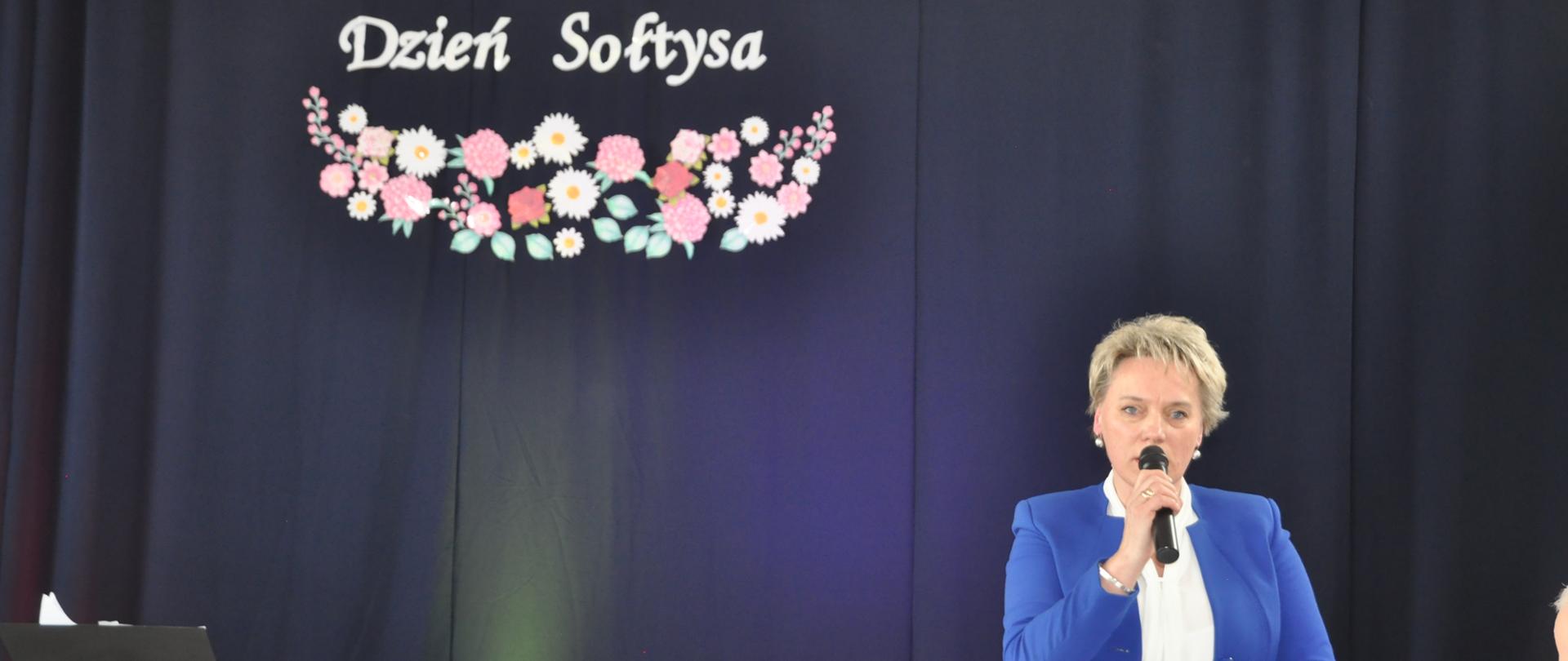 Pani Wójt Apolonia Stasiuk wita zgromadzonych gości