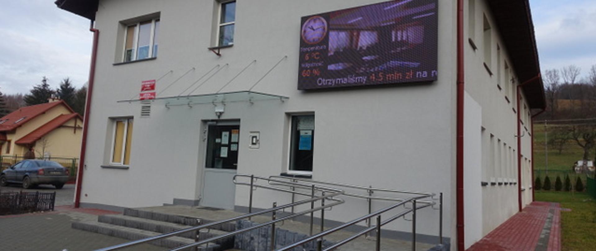 Przebudowa Domu Kultury w Straszydlu