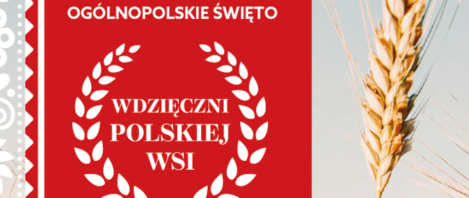 Zaproszenie Dożynki Miętne
