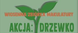 plakat - akcja Drzewko