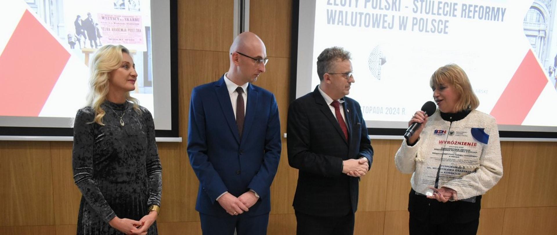 W stulecie reformy walutowej – wyróżnienie dla Szkoły i Powiatu