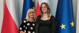 Przewodnicząca Technikum nr 3 im. Hutników Ostrowieckich w Pałacu Prezydenckim