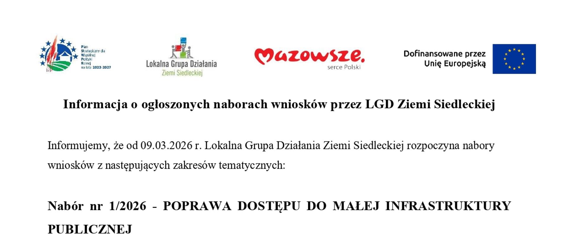Lokalna Grupa Działania Ziemi Siedleckiej
