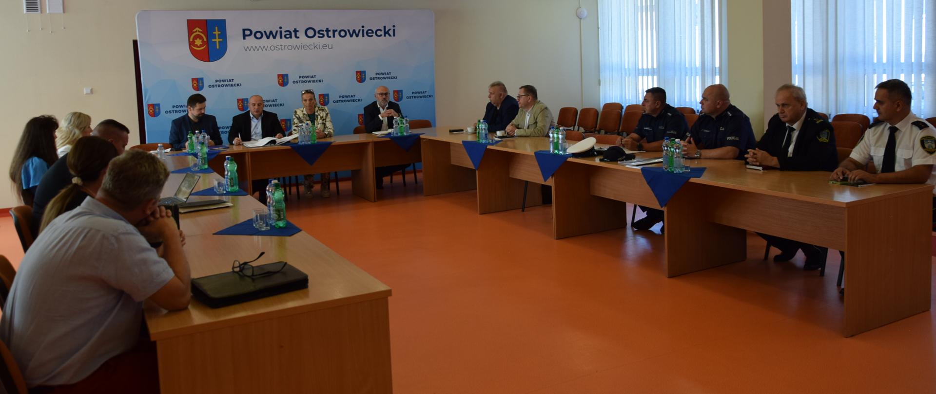 W Starostwie Powiatowym obradowała Komisja Bezpieczeństwa