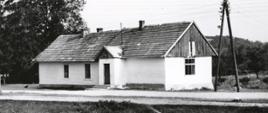 Szkoła Podstawowa w Zawadce, lata 70., fot. Jan Wielek