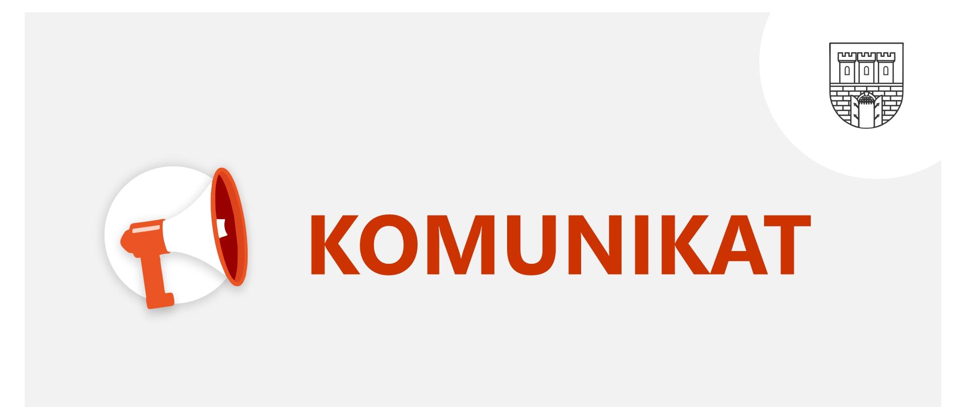 grafika komunikat